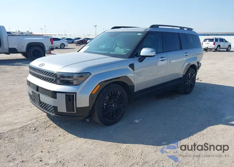 2025 Hyundai Santa Fe Hybrid Calligraphy z USA, uszkodzony, nr VIN 5NMP5DG17SH023297